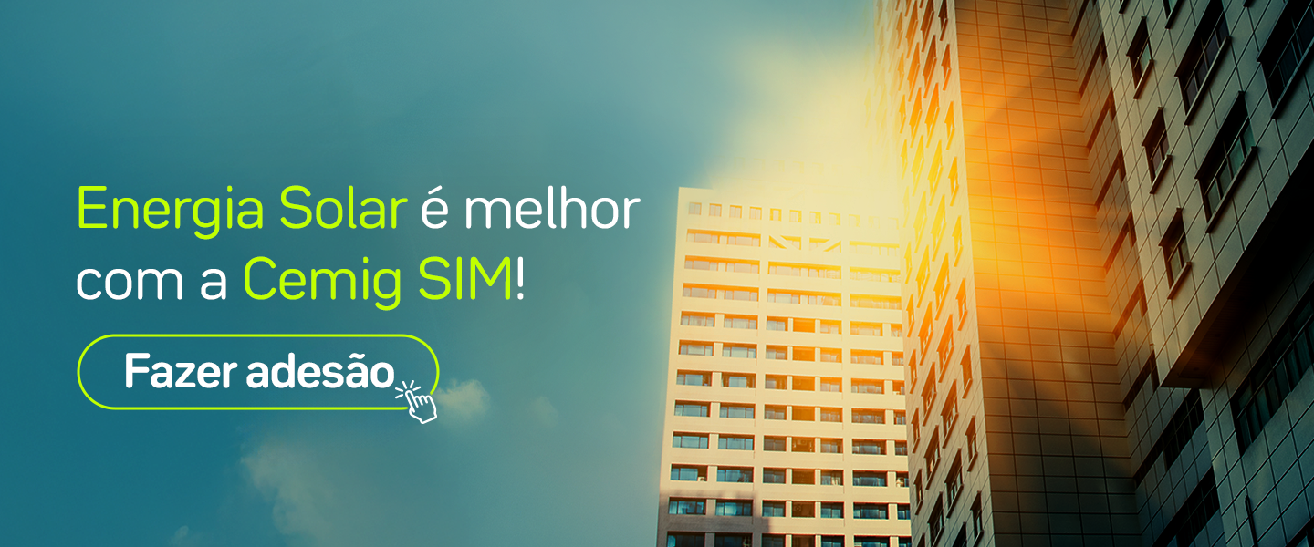 Energia solar é melhor com a Cemig SIM